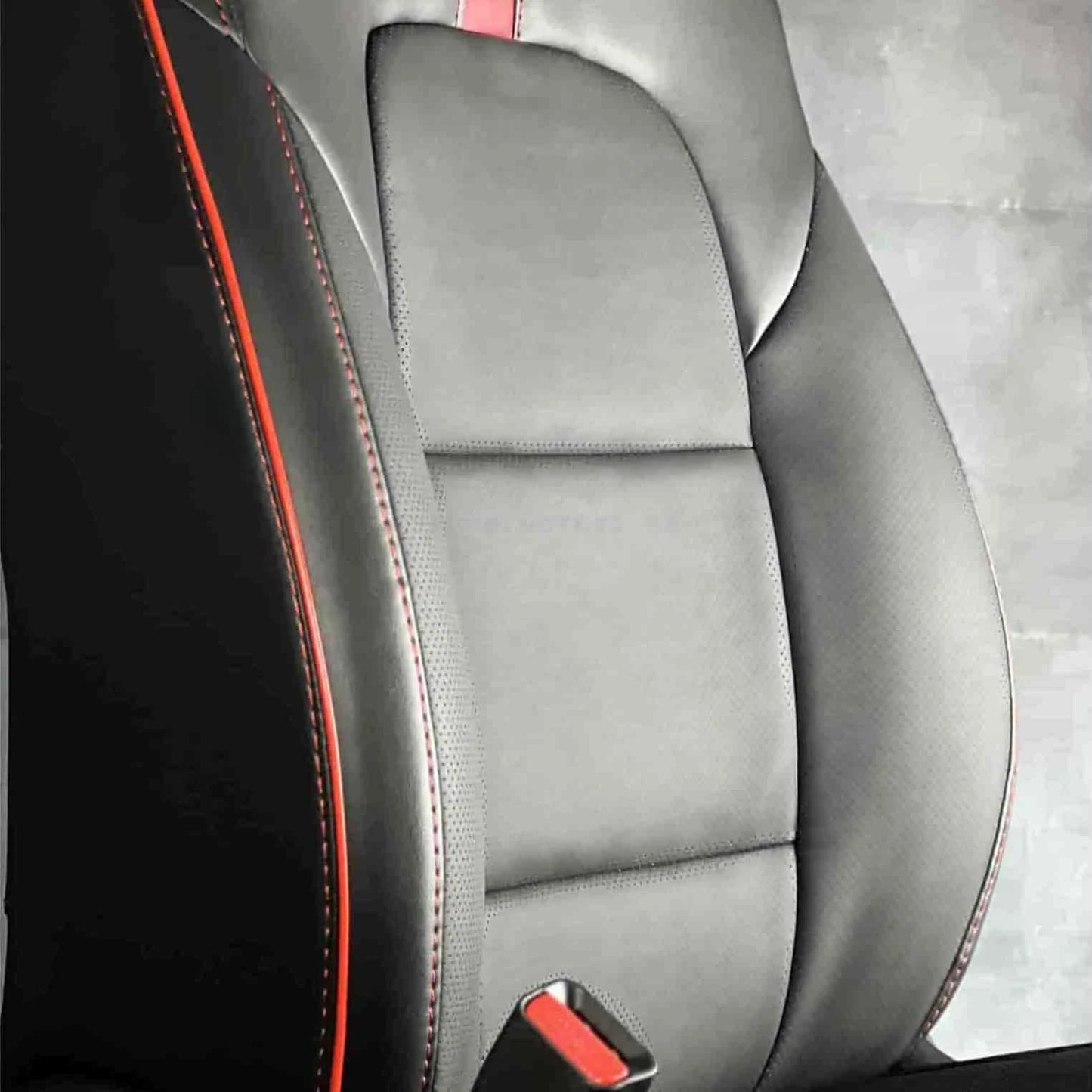 Suzuki Alto Type R Black Red Seat Covers - Model 2019-2021