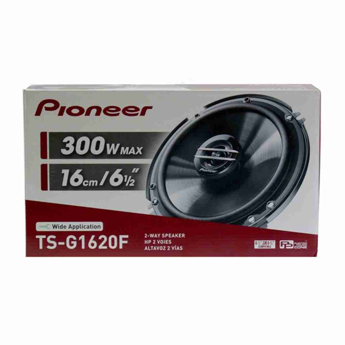 Pioneer TS-G1620 6-1/2″ 2-Way Coaxial Speaker 300W Max