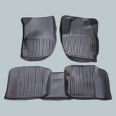 Honda City TPE Floor Mat Black 3 Pcs - Model 2022-2024