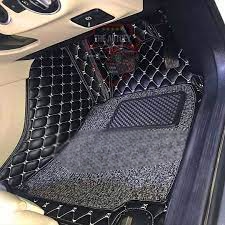Jetour X70 Plus 9D Floor Mats - Black With Black Grass 2025 - 4 Pcs Set
