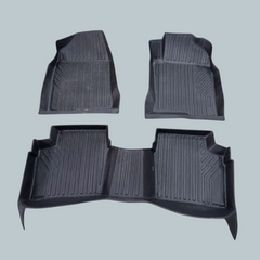Toyota Prius TPE Floor Mat Black 3 Pcs - Model 2013-2014