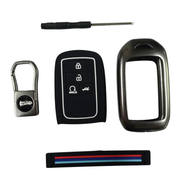 Honda Civic Remote Key Cover - Metal Shell 4 Buttons 2022-2023