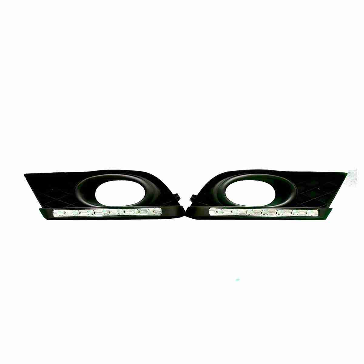 Front DRL Cover for Honda Civic 2013 to 2016 with LED Lights