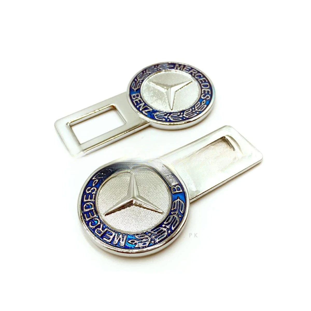 Mercedes Logo Seat Belt Buckle Metallic Clip