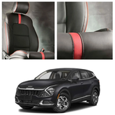 KIA Sportage Type R Black Red Seat Covers 2025-2026