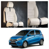 Suzuki Cultus Type R Beige Black Seat Covers - Model 2017-2021