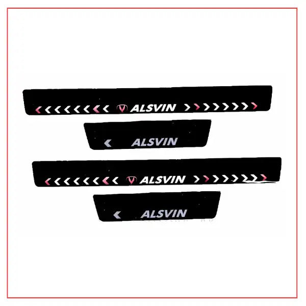 Changan Alsvin Glass LED Sill Plates – LED Moving Door Sill Scuff Panels – Model 2021-2024