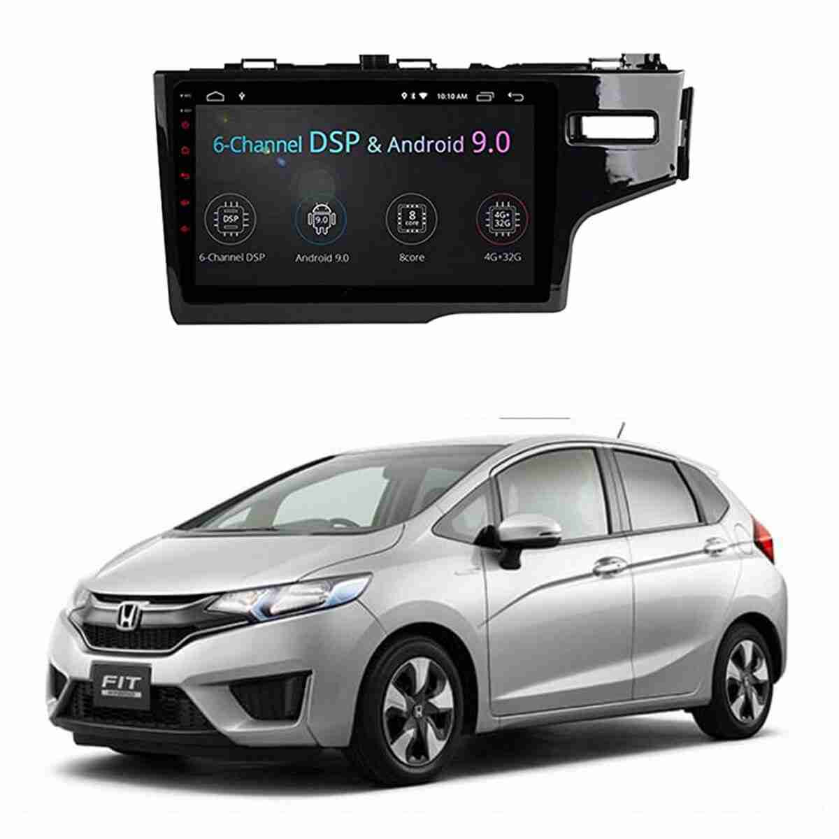 Honda Fit 2007 to 2019 Android Panel IPS Display HD Multimedia System