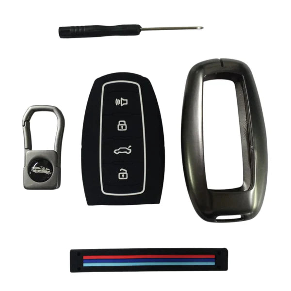 Haval Jolion/H6 Key Cover – Metal Shell 4-Button 2021-2024