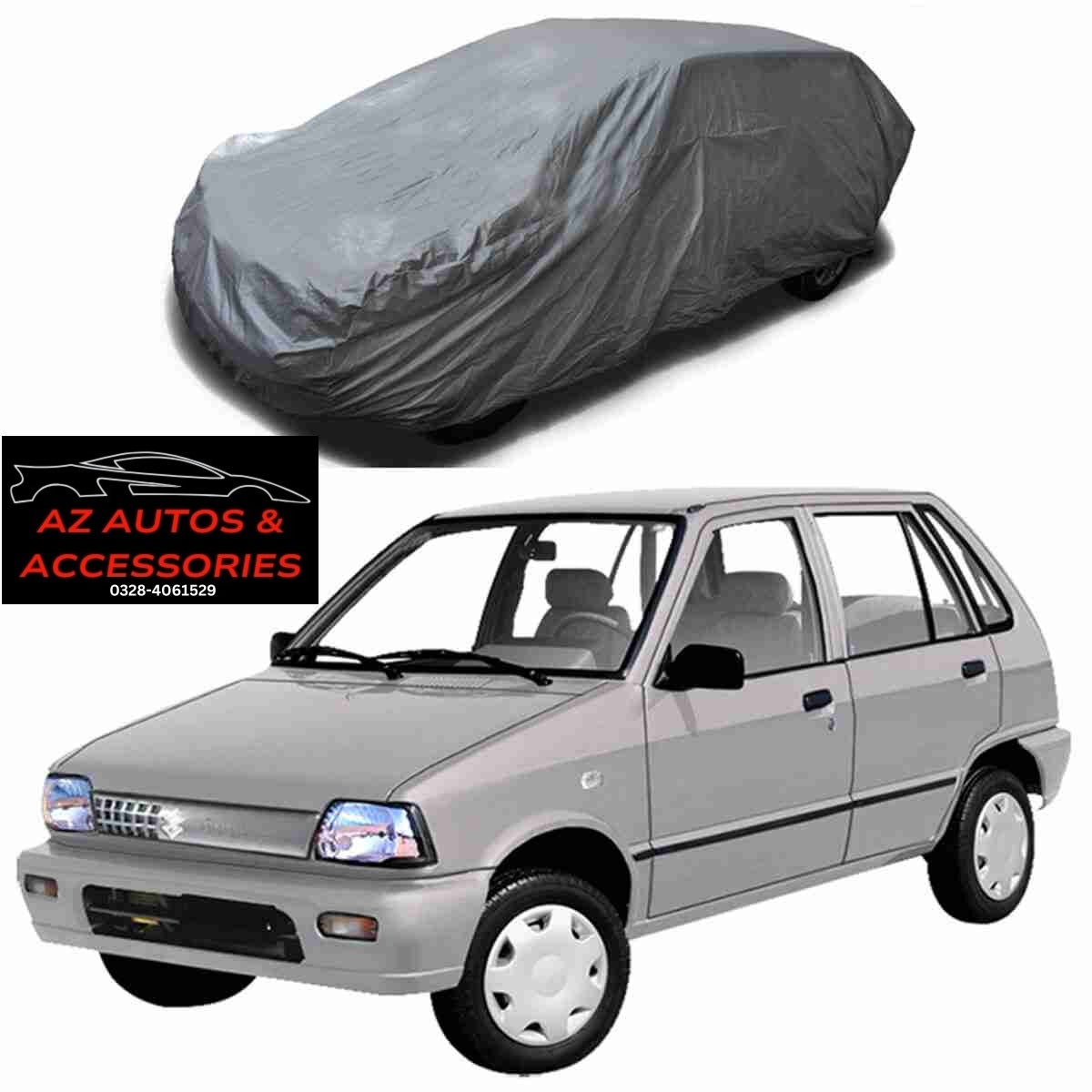Suzuki Mehran 1992 to 2020 Top Cover Rubber Coated Scratch Proof & Waterproof