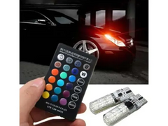 Multi Color RGB Parking Light Led with Remote Control