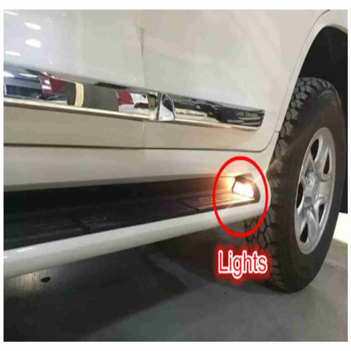 Side Step With Light For Toyota Land Cruiser FJ200
