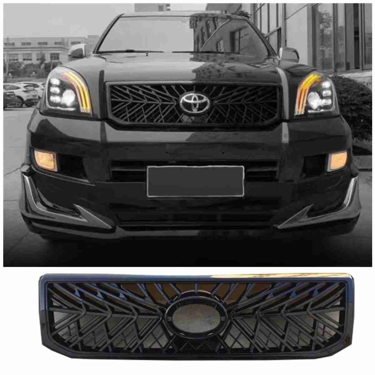 Front TRD Grille For Land Cruiser FJ120 2004 to 2008