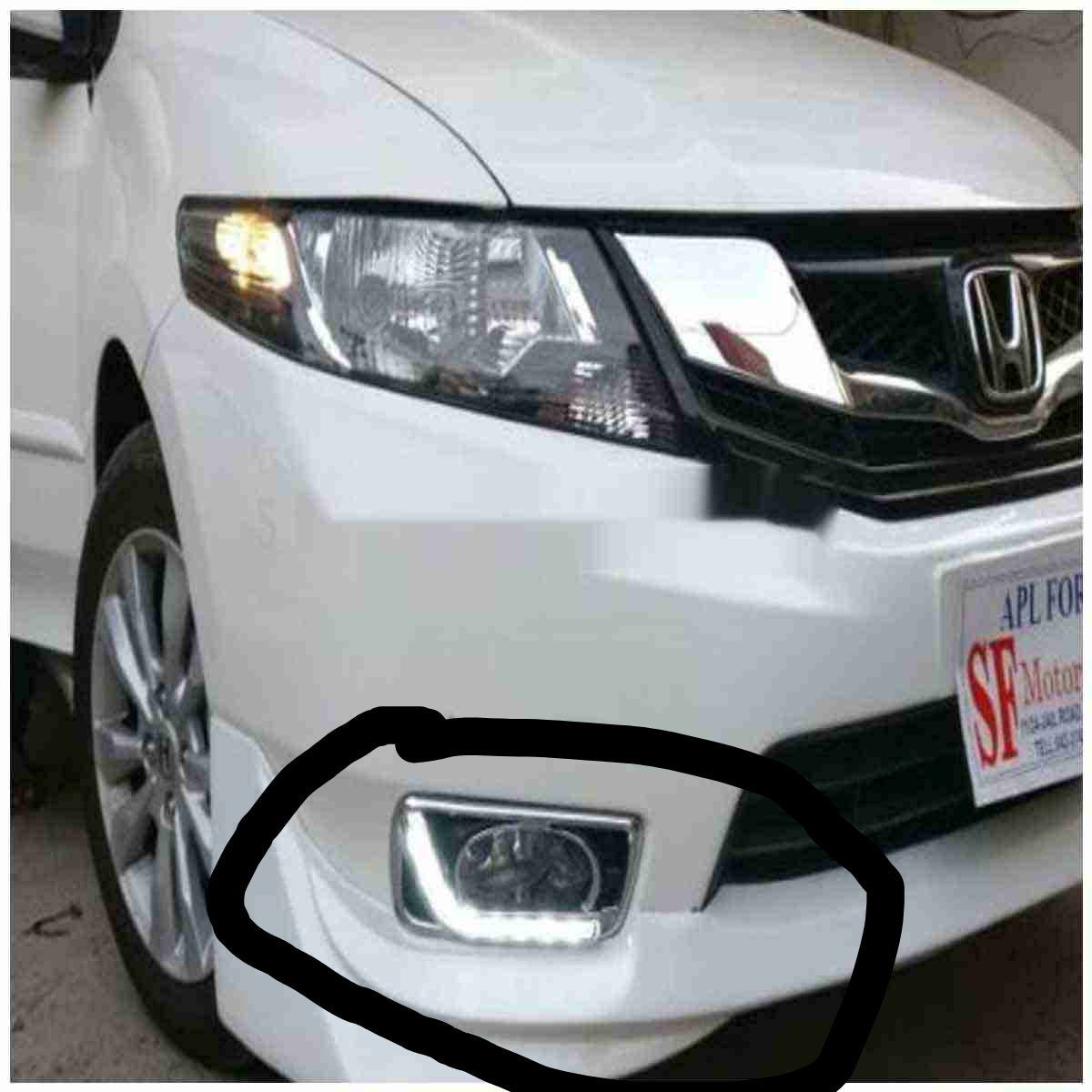 Fog Lamps / Fog Lights Cover For Honda City 2015 to 2021