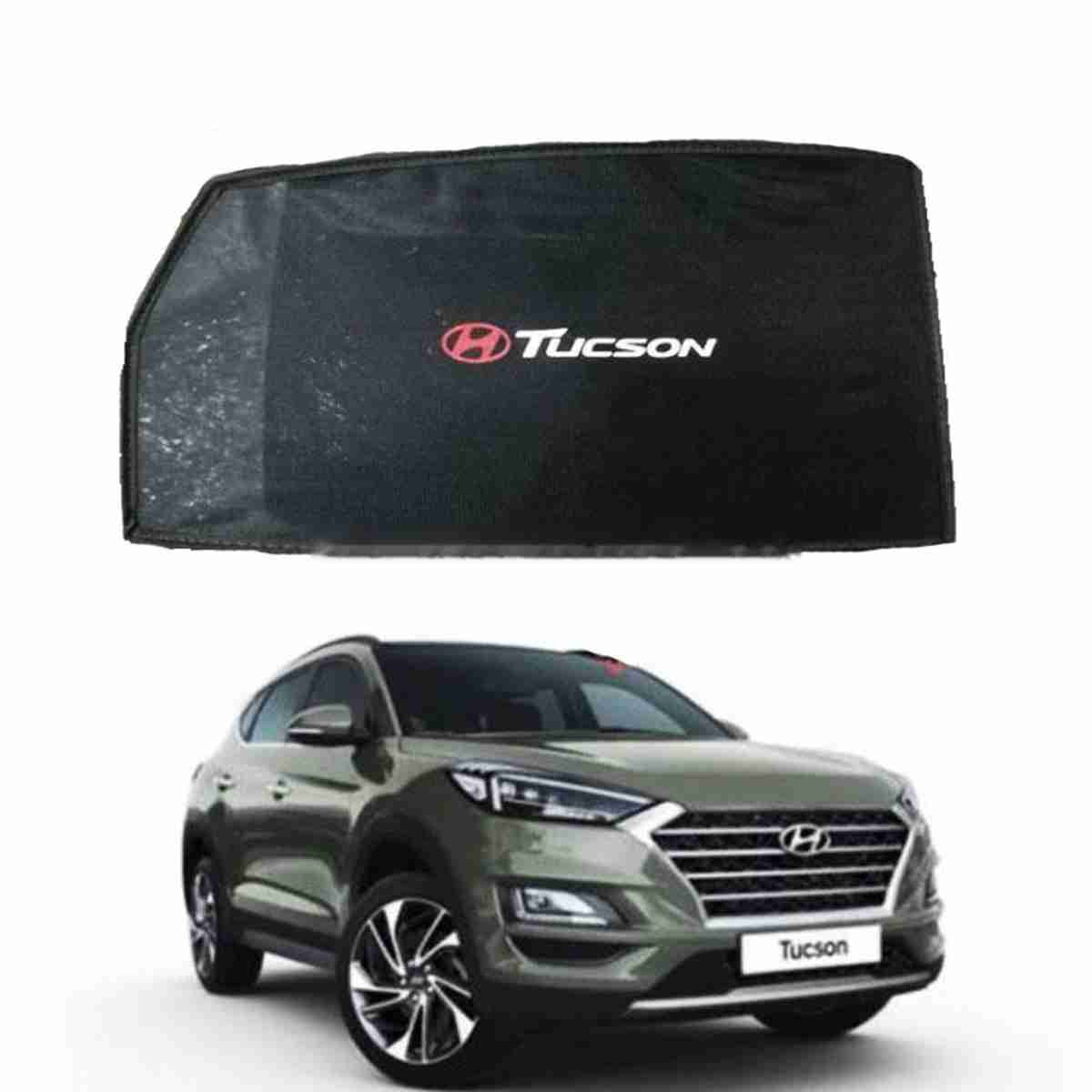 Hyundai Tucson Model 2020 to 2021 Side Sunshade / Sun Shades with Logo