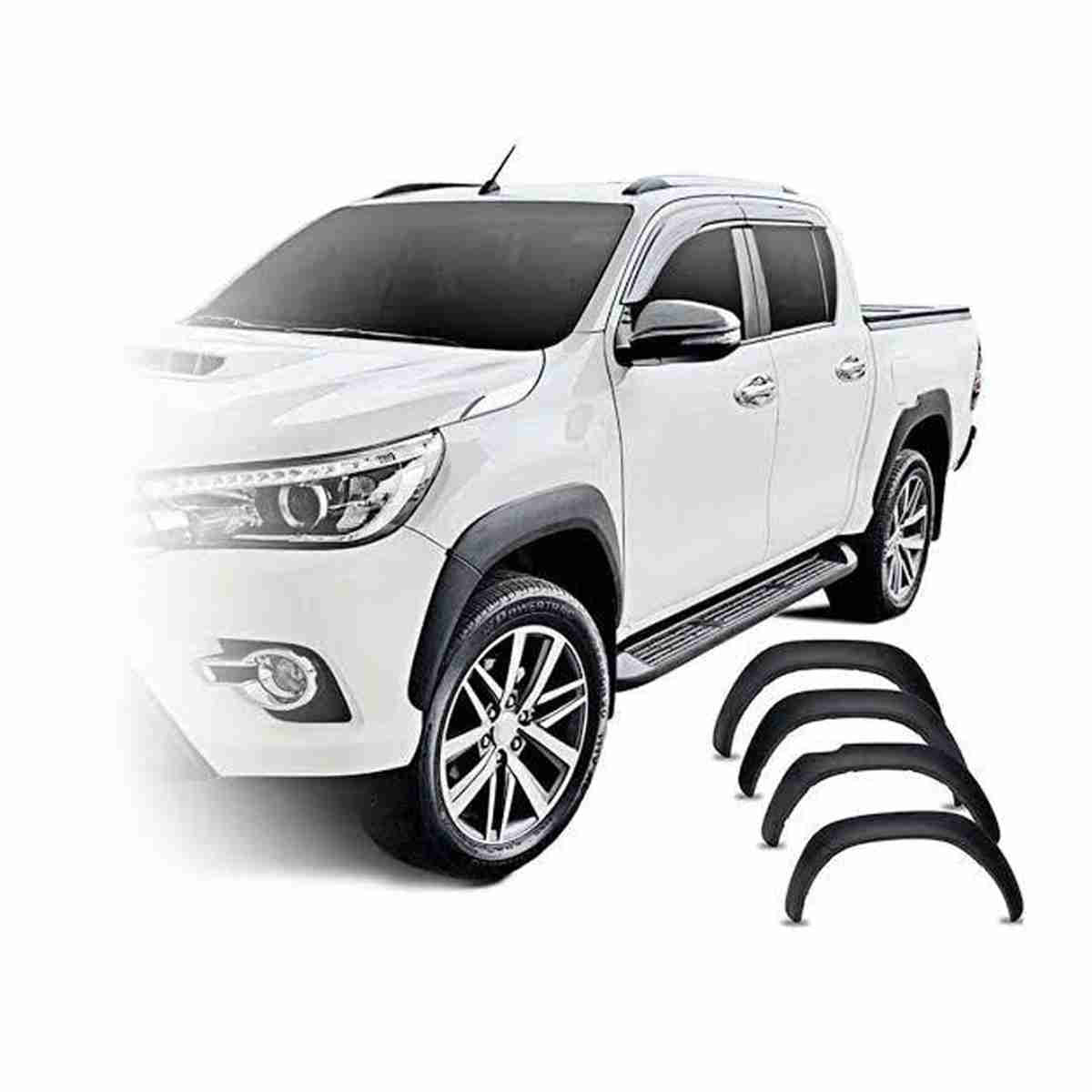 Fender Flares OEM 6 Pcs for Toyota Hilux Revo 2016 to 2020