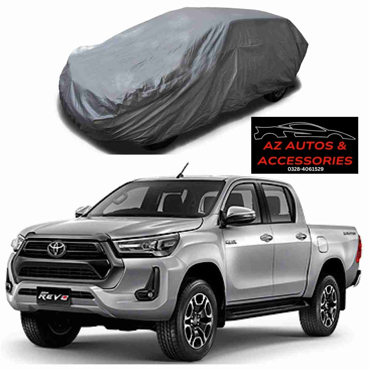 Toyota Hilux Revo 2016 to 2020 Top Cover Rubber Coated Scratch Proof & Waterproof