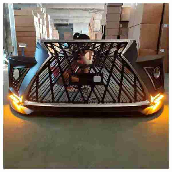 Toyota Hilux Revo 2016 to 2020 Front Bumper LX570 TRD Body Kit V1 Style 1Pcs