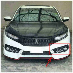 Mustang Style V3 DRL Fog Lamp Cover Honda Civic 2016-2020