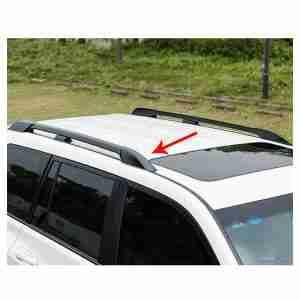 Complete Roof Rack / Roof Rail Full Black Toyota Prado FJ150 2009 to 2018