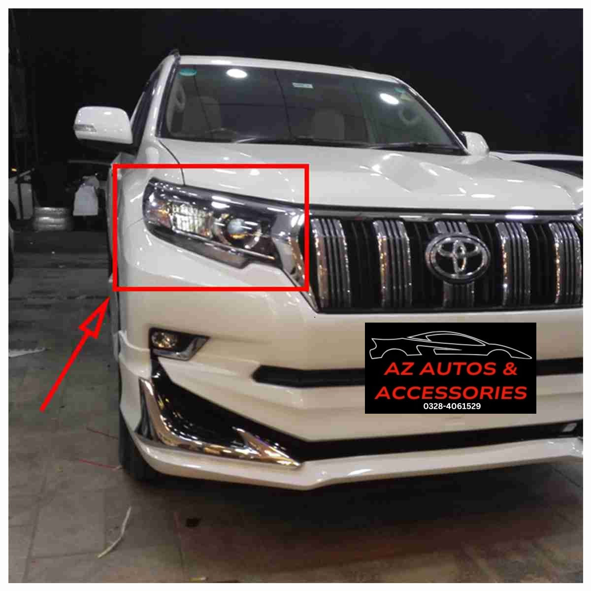 Headlight / Head Lamp OEM Style for Toyota Prado FJ150 2009 to 2018