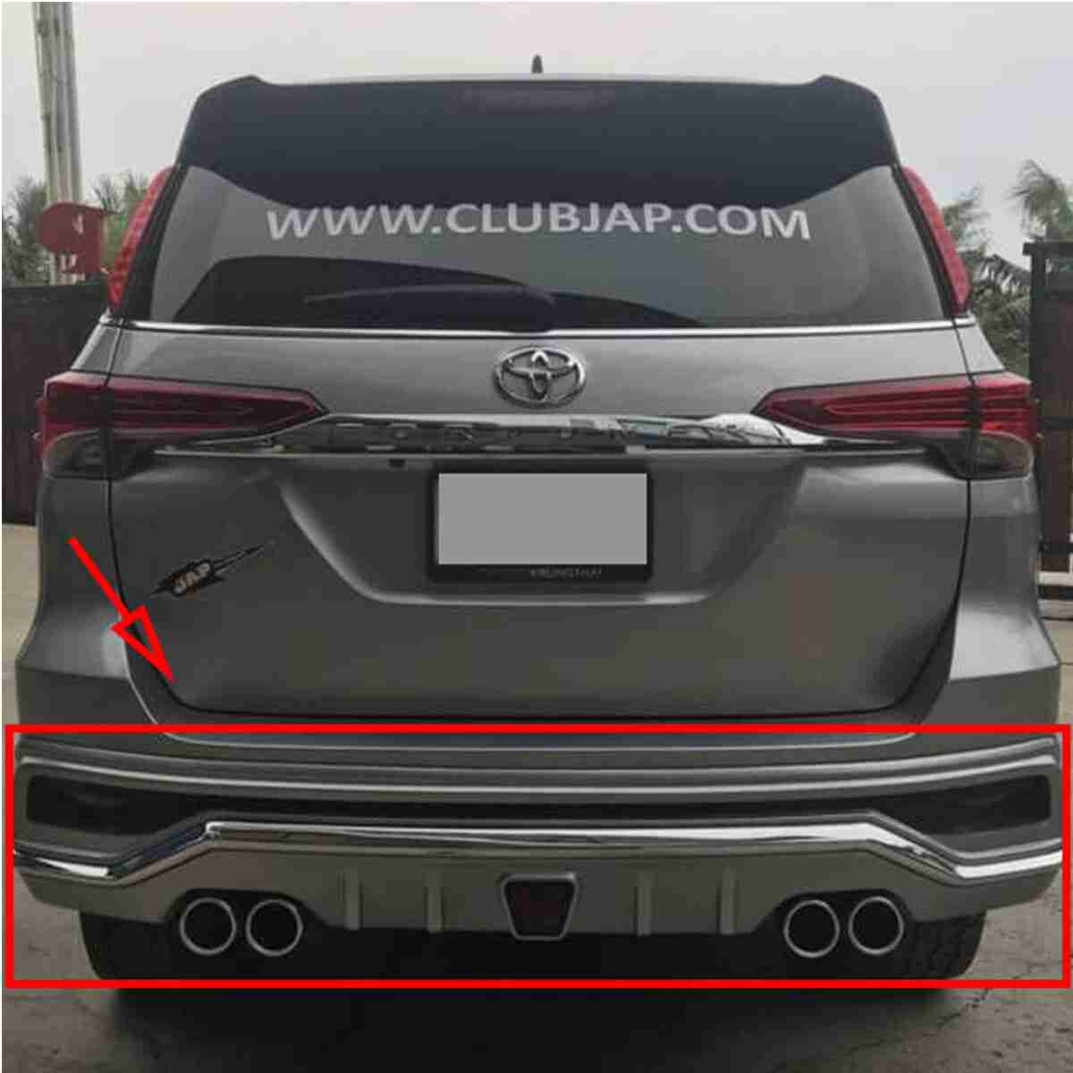 Toyota Fortuner 2017 to 2020 Zigma/Sigma Style Body Kit / Bodykit Thailand Version 2