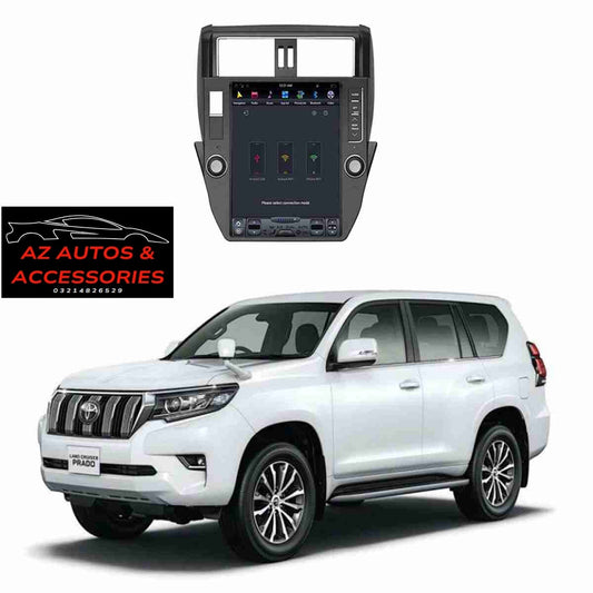 Toyota Prado FJ150 2008 to 2012 Android Tesla LCD Screen IPS Display Multimedia System
