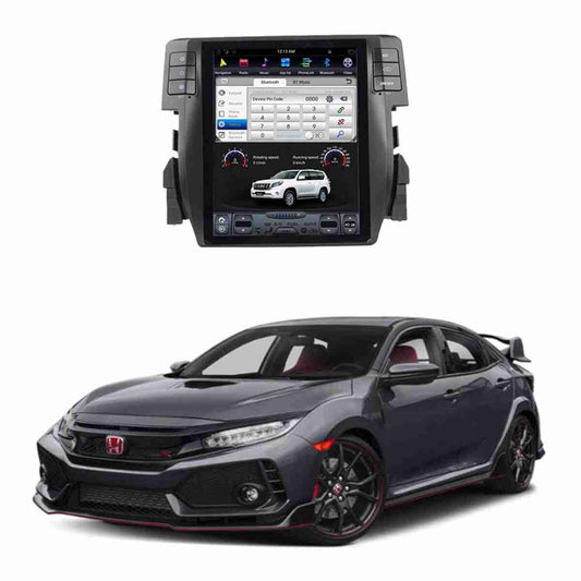 Honda Civic 2016 to 2020 Android Tesla LCD Screen IPS Display Multimedia System