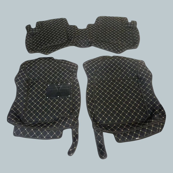 Suzuki Swift 7D Floor Mats - Black - 3 Pcs Set - Model 2022-2025