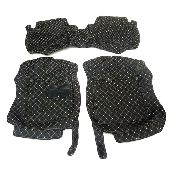 Suzuki Swift 7D Floor Mats - Black - 3 Pcs Set - Model 2022-2025