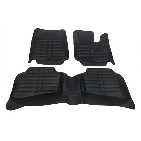 Hyundai Tucson 5D Custom Floor Mat Black 3 Pcs - Model 2020-2024