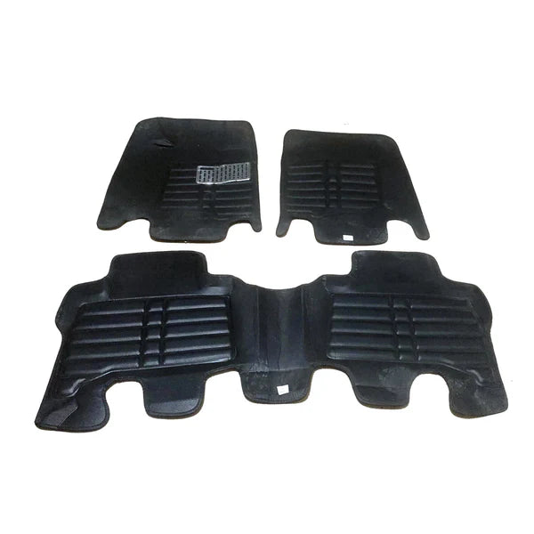 Toyota Prado 5D Floor Mat Black 3 Pcs - Model 2009-2021 - Car Interior Mats