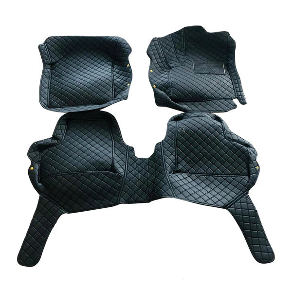 Suzuki Alto 7D Floor Mats - Black - 3 Pcs Set - Model 2019-2025