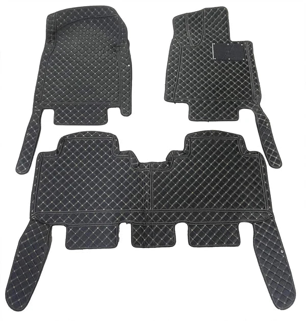 Lexus RX450 7D Floor Mats - Black - 3 Pcs Set - Model 2015-2018 - Car Interior Mats