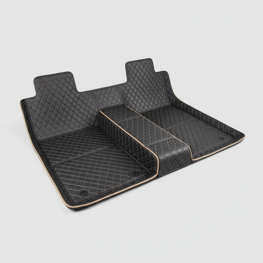 Jetour Dashing 7D Floor Mats - Black 2025 - 3 Pcs Set