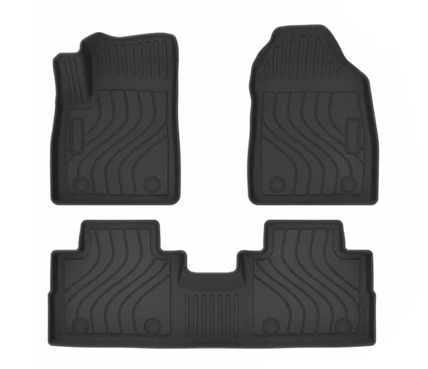 Jetour Dashing 5D Floor Mats - Black 2025 - 3 Pcs Set