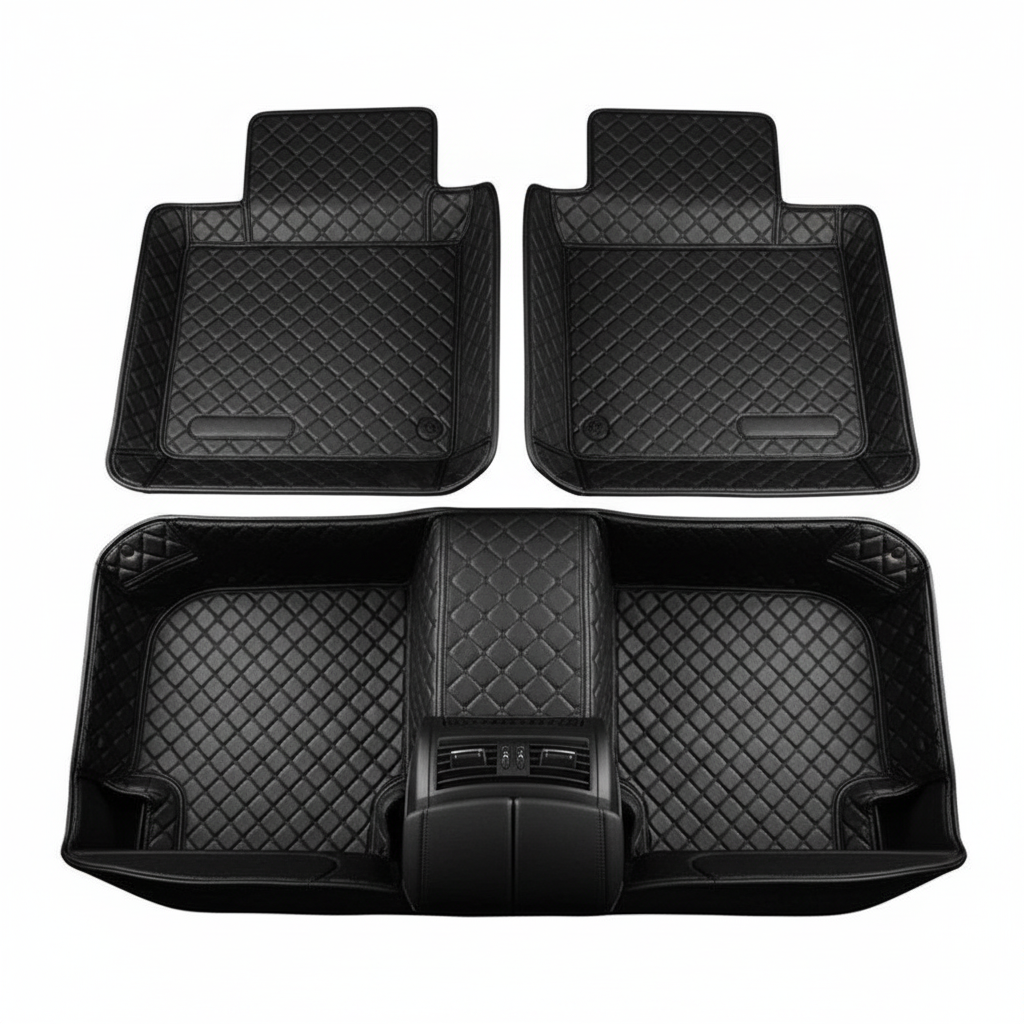 KIA Sportage 7D Floor Mats 3 PCS 2025-2026 - Black
