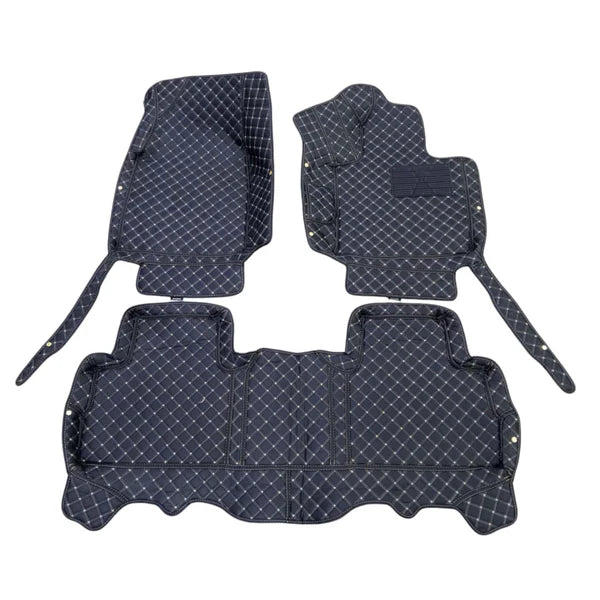 Haval H6 7D Floor Mats - Black -  3 Pcs Set - Model 2021-2025