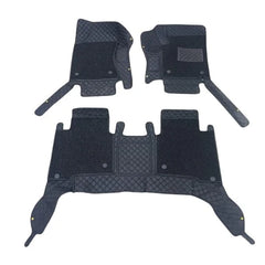 JAC T9 Hunter 9D Floor Mats Black with Black Grass 3 Pcs 2025-2026