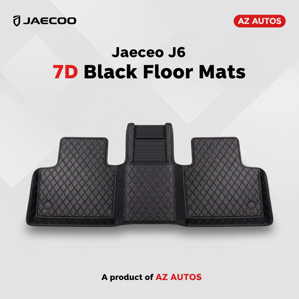 Jaecoo J6 7D Floor Mats Black 2025-2026