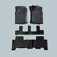 Toyota Prado TPE Floor Mat Black 7 Seater 4 Pcs 2009-2021