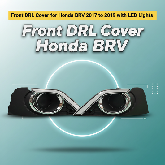 Front DRL Cover for Honda BRV 2017 to 2019 with LED Lights