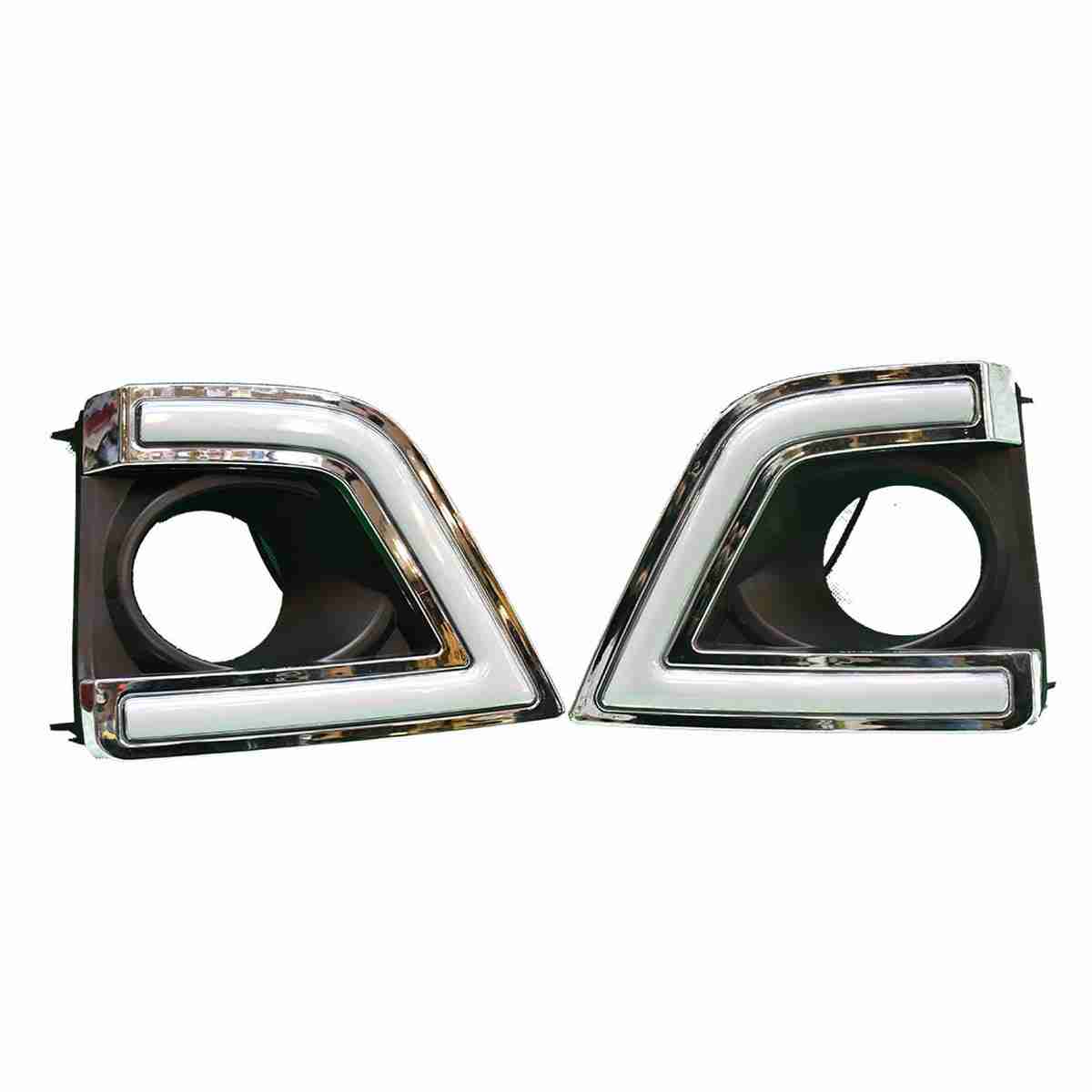 Front DRL Cover for Toyota Corolla 2014 to 2017 with LED Lights