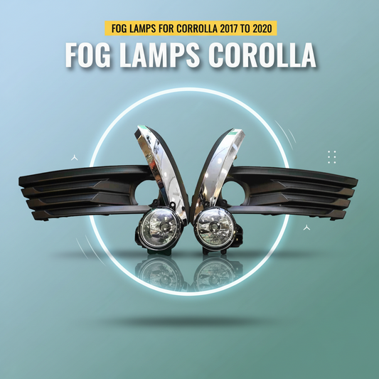 Fog Lamps for Corolla 2017 to 2020