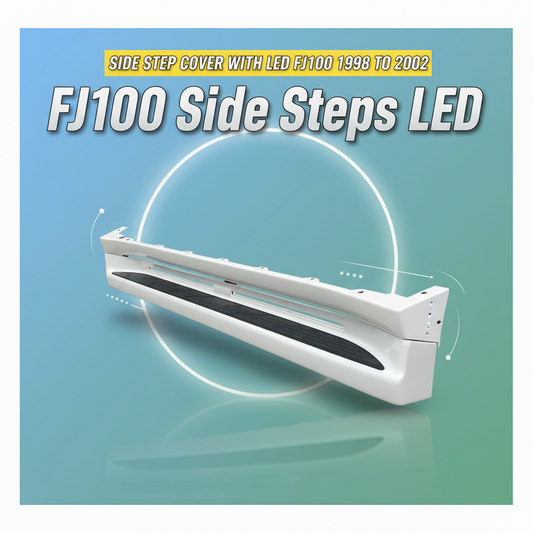Side Step Cover With LED FJ100 1998 to 2002