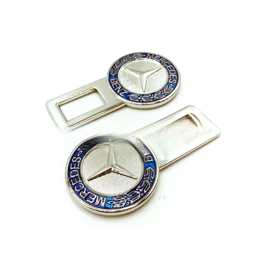 Mercedes Logo Seat Belt Buckle Metallic Clip