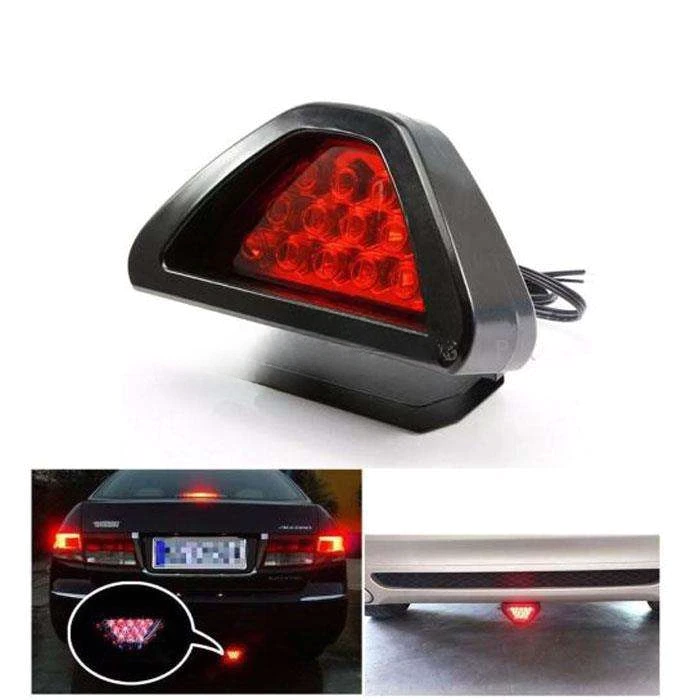 F1 Style Back Bumper Third Brake Lamp With High Visibility - Under Diffuser / Bumper Red LED Sporty Style