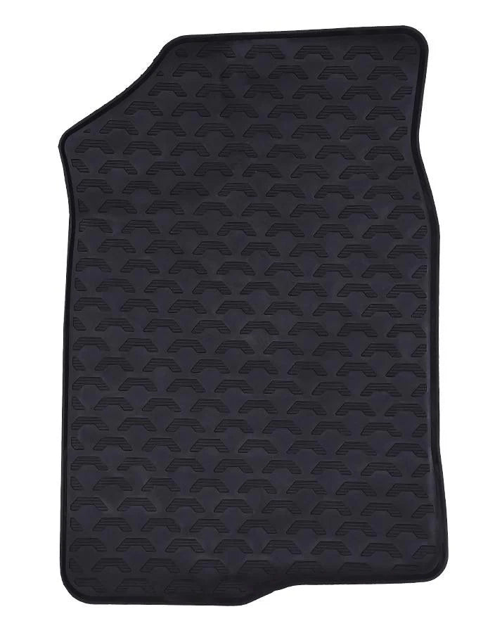 Honda Civic PVC Rubber Floor Mat Custom Fit Grey & Red Mix Design 3 Pcs – Model 2016-2021