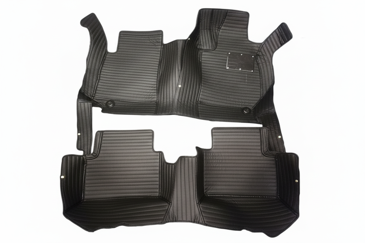 Honda Civic 7D Lining Floor Mats - Black - 3 Pcs - Model 2016-2025