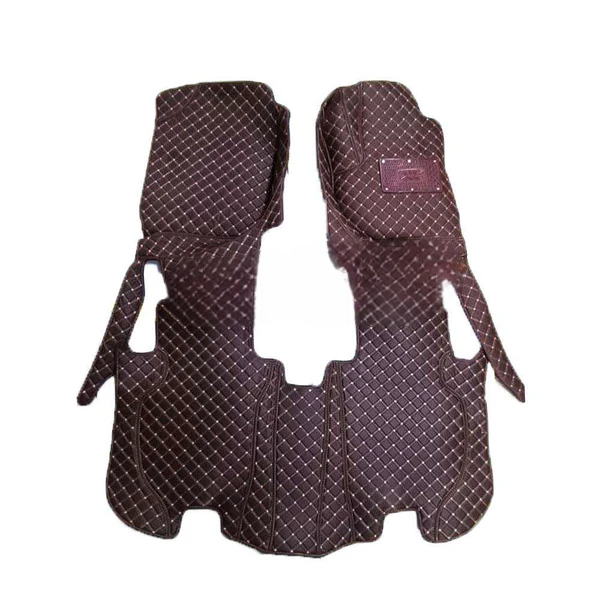 Honda Vezel 7D Floor Mats - Coffee - 3 Pcs Set - Model 2013-2021